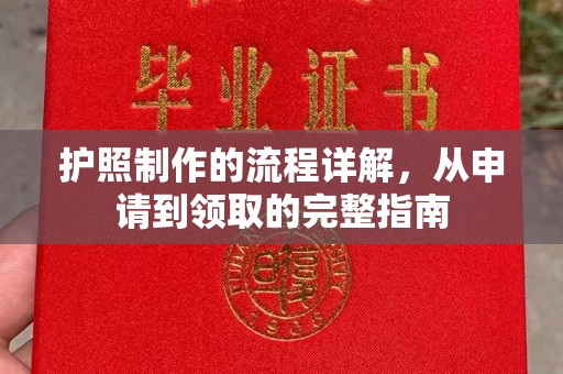 驻马店护照制作的流程详解，从申请到领取的完整指南